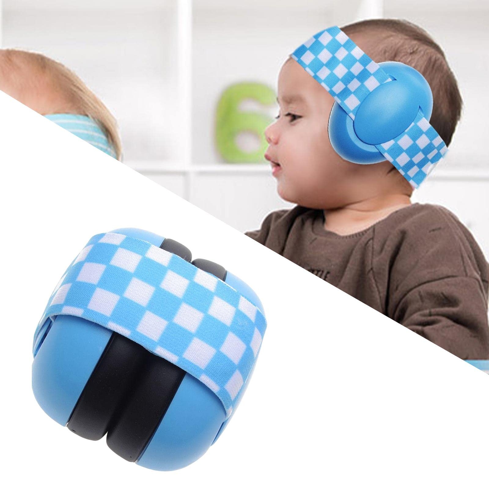 Baby Gehörschutz Kopfhörer Noise Eliminating Schalldicht für Säuglinge Blau