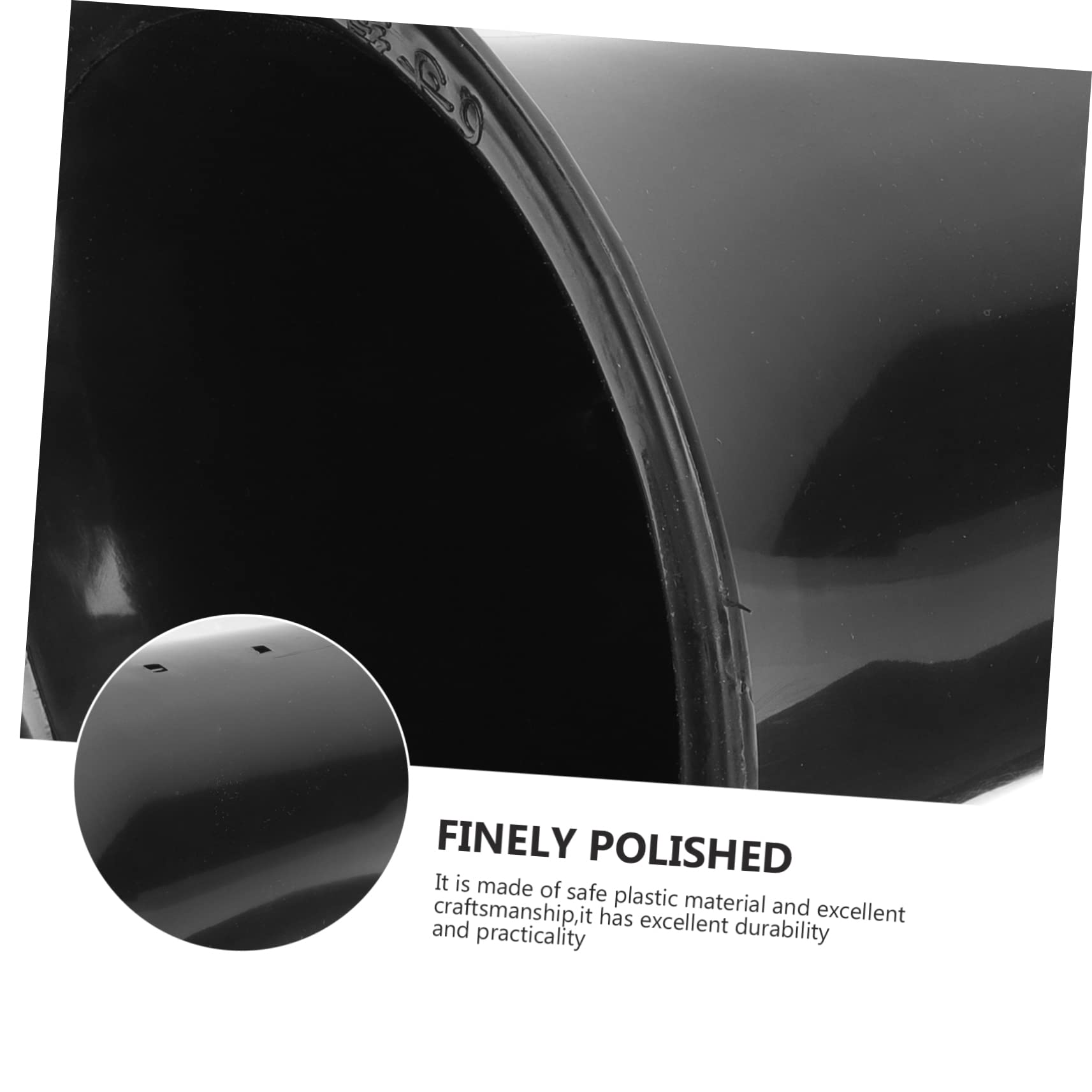 SUPVOX 10Pcs Pots pour Orchidée en Plastique Noir Contrôle des Racines et Design Respirant pour Plantes d'Intérieur et Jardin