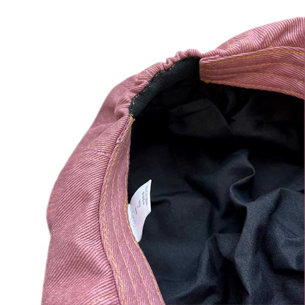 Damen Übergroße Slouchy Newsboy Cap Puffy Baggy Jeans Paperboy Hut mit Visier