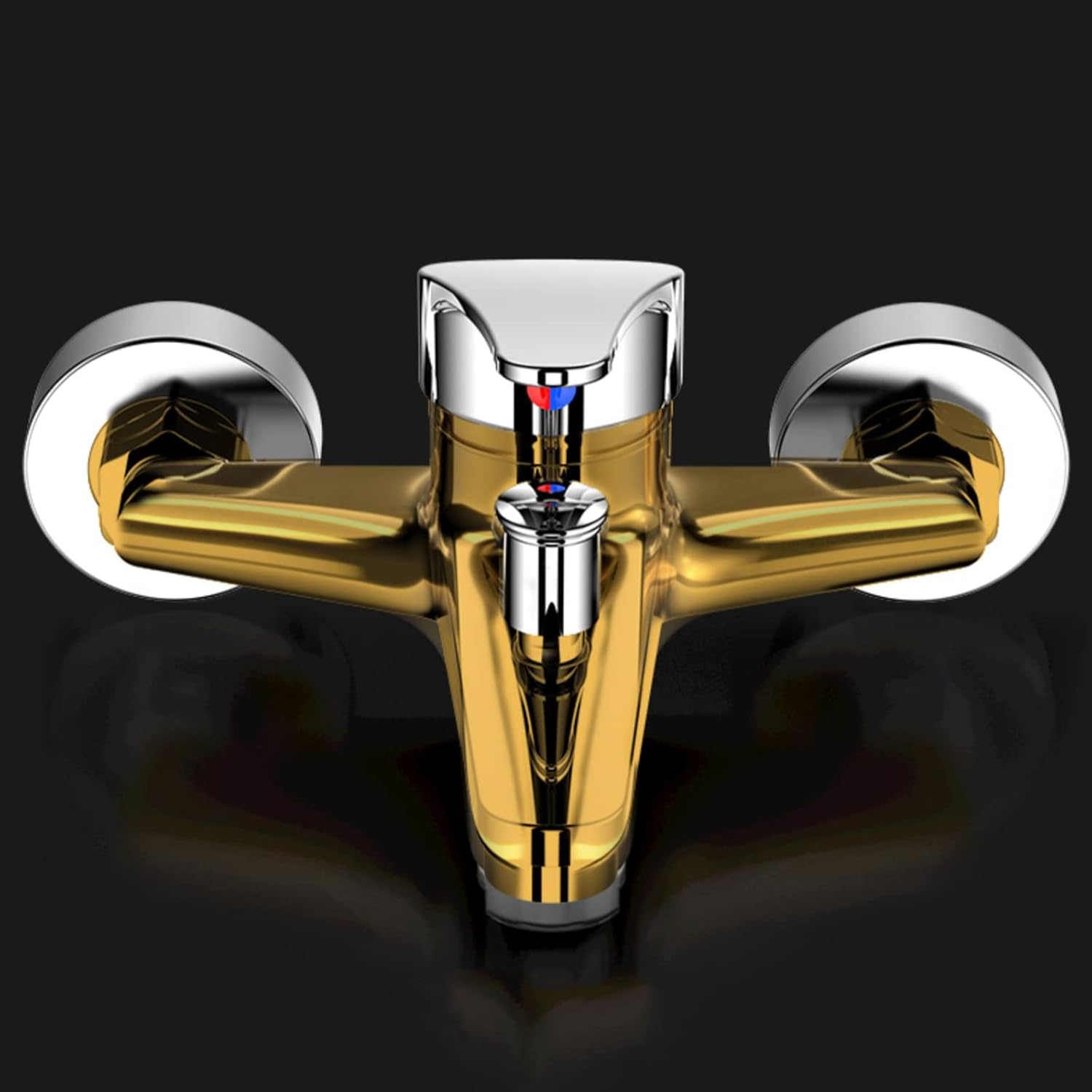 Shower Mixer Tap Shower Mixer Faucet Mobile Home Bathtub Faucet Brass，Hot and Cold Ceramic Shower Mixer Tap Bathtub Shower Mixer Tap Shower Mixer