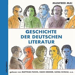 Geschichte der deutschen Literatur Audiolibro Por Manfred Mai arte de portada