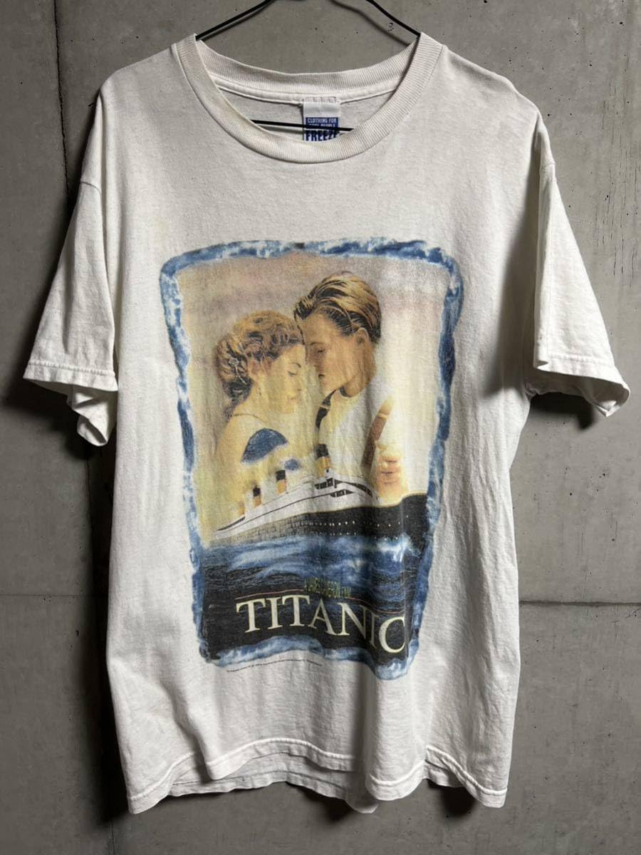 Amazon.co.jp: 90s ヴィンテージ タイタニック Tシャツ Titanic 