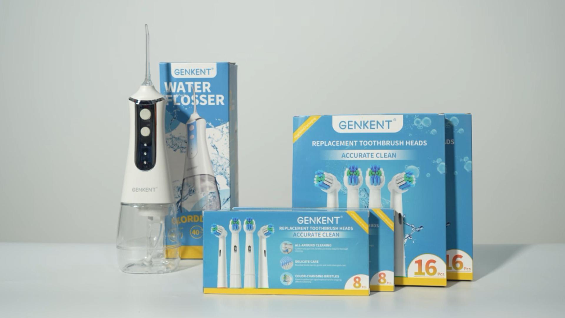 Oral-B Cross Action Replacement Toothbrush Heads Pack Of 8