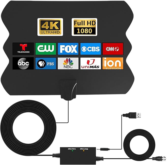 TV Antenna Digital HD Indoor, 2023 Upgraded Digital TV