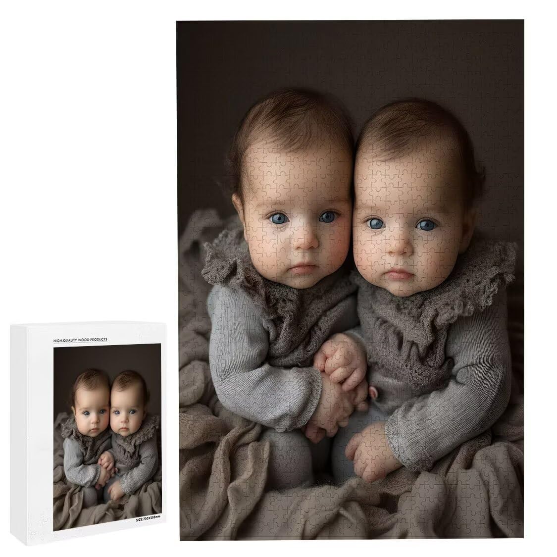 Puzzle Personalizzato con Foto - Puzzle Personalizzati 2000 pezzi - Regalo Personalizzata con Foto per Feste, Compleanni San Valentino, Puzzles Divertenti per Gioco Adulto/Familiare (2000 pezzi) M-49