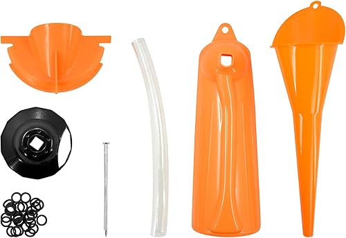 Miniatura 9 de HCmotorku Embudo de llenado de aceite sin goteo, embudo de filtro de aceite para caja primaria, embudo de llenado de aceite, llave de filtro de