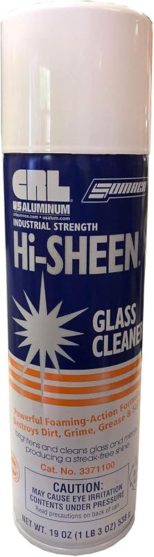 Somaca Hi Sheen Glass Cleaner - 19 oz. Can