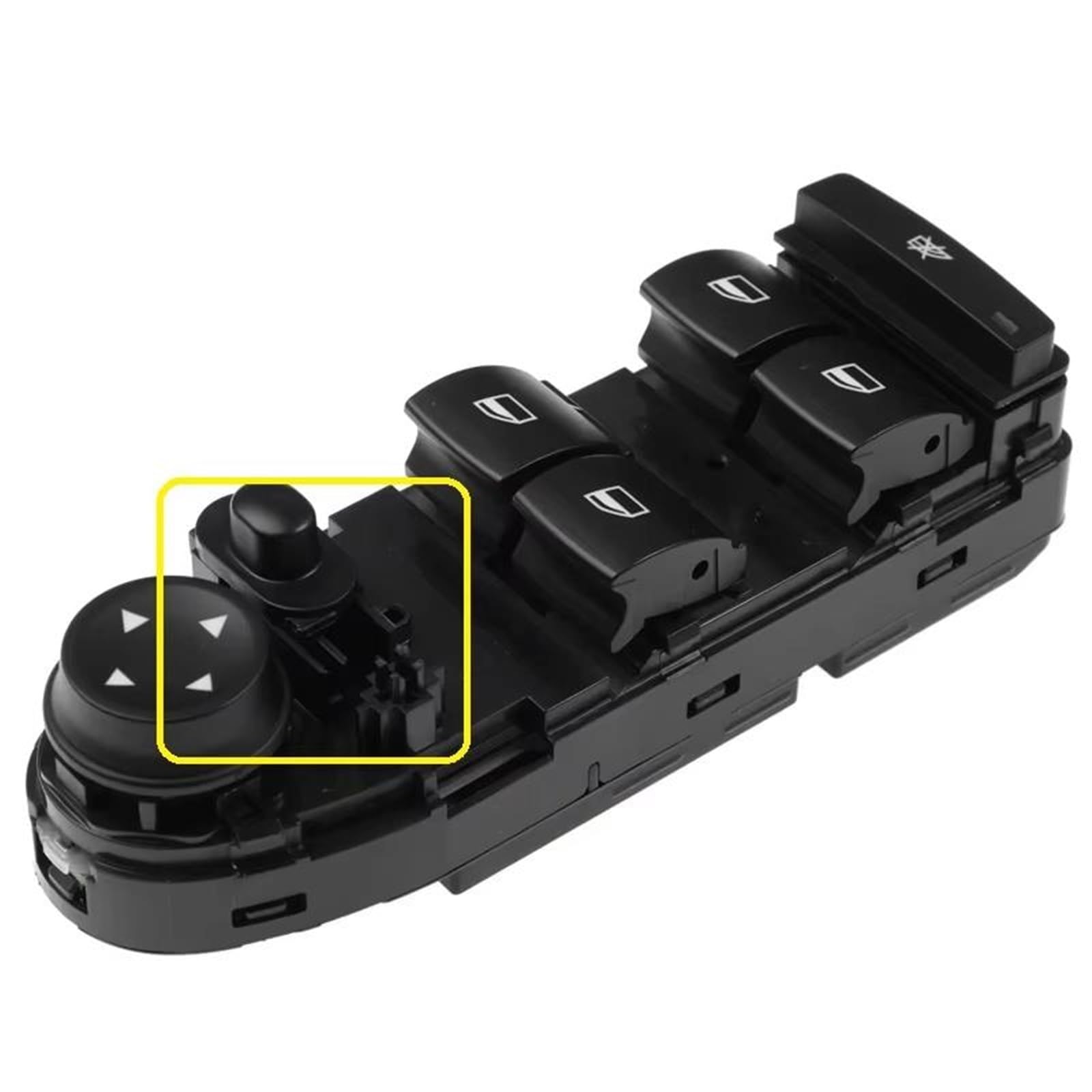 Kompatibel Mit Für 5er E60 2003 2004 2005 2006 2007 2008 2009 2010 Elektrischer Fensterheberschalter Knopfregler OEM: 61319122110