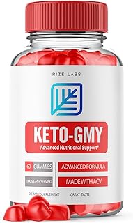 rize labs - Keto-GMY Gummies for Weight Loss, Advanced Nutritional Support Gummies, Helps to Reduce Belly Fat, Vegan (60 Gummies)