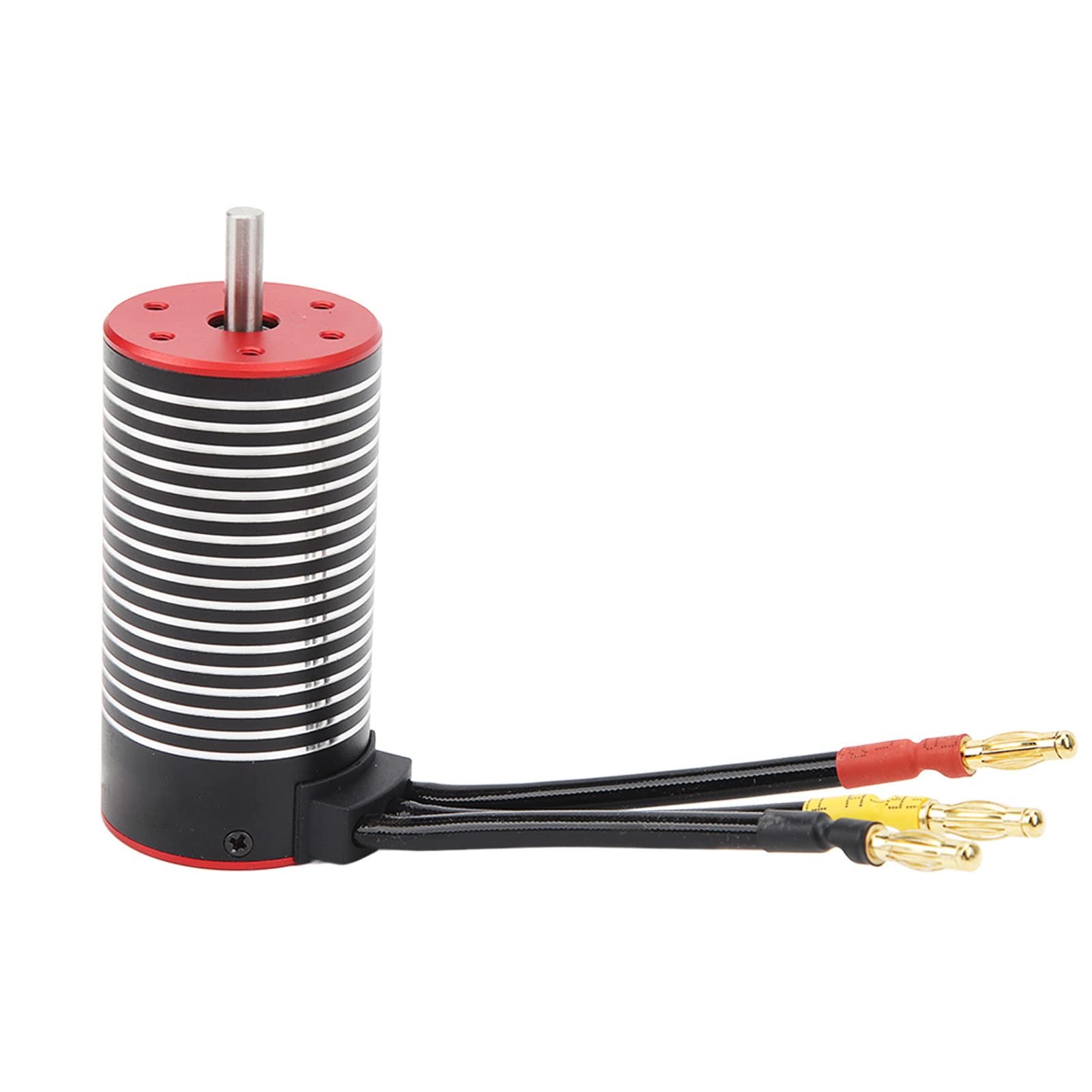 Motor sin Escobillas de 4 Impermeable 2650KV | Actualización de Alto par de Aleación CNC 3670 para Coches RC 1/10 1/8 (1900KV)