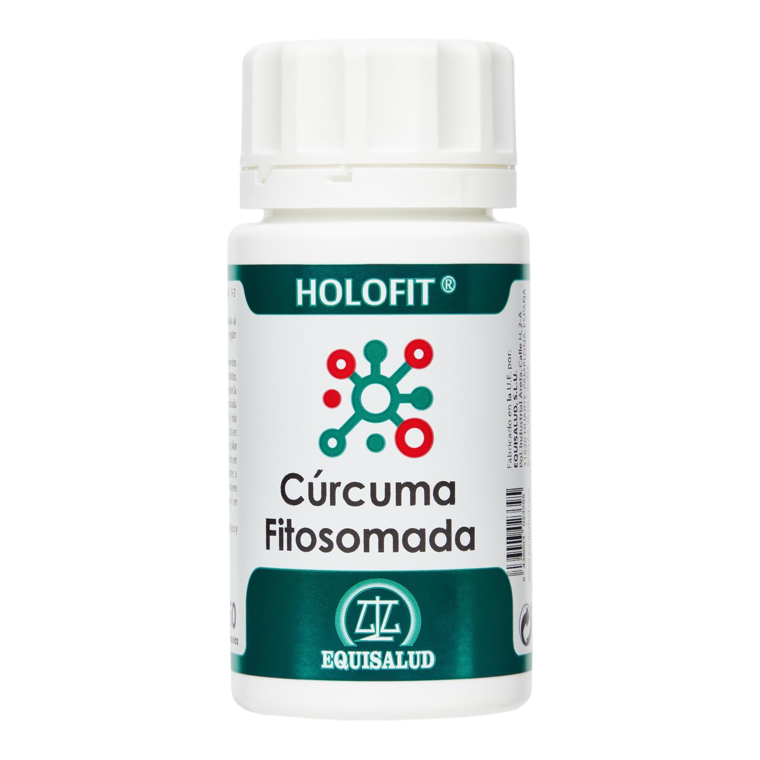 Holofit cúrcuma fitosomada de Equisalud, 50 cápsulas