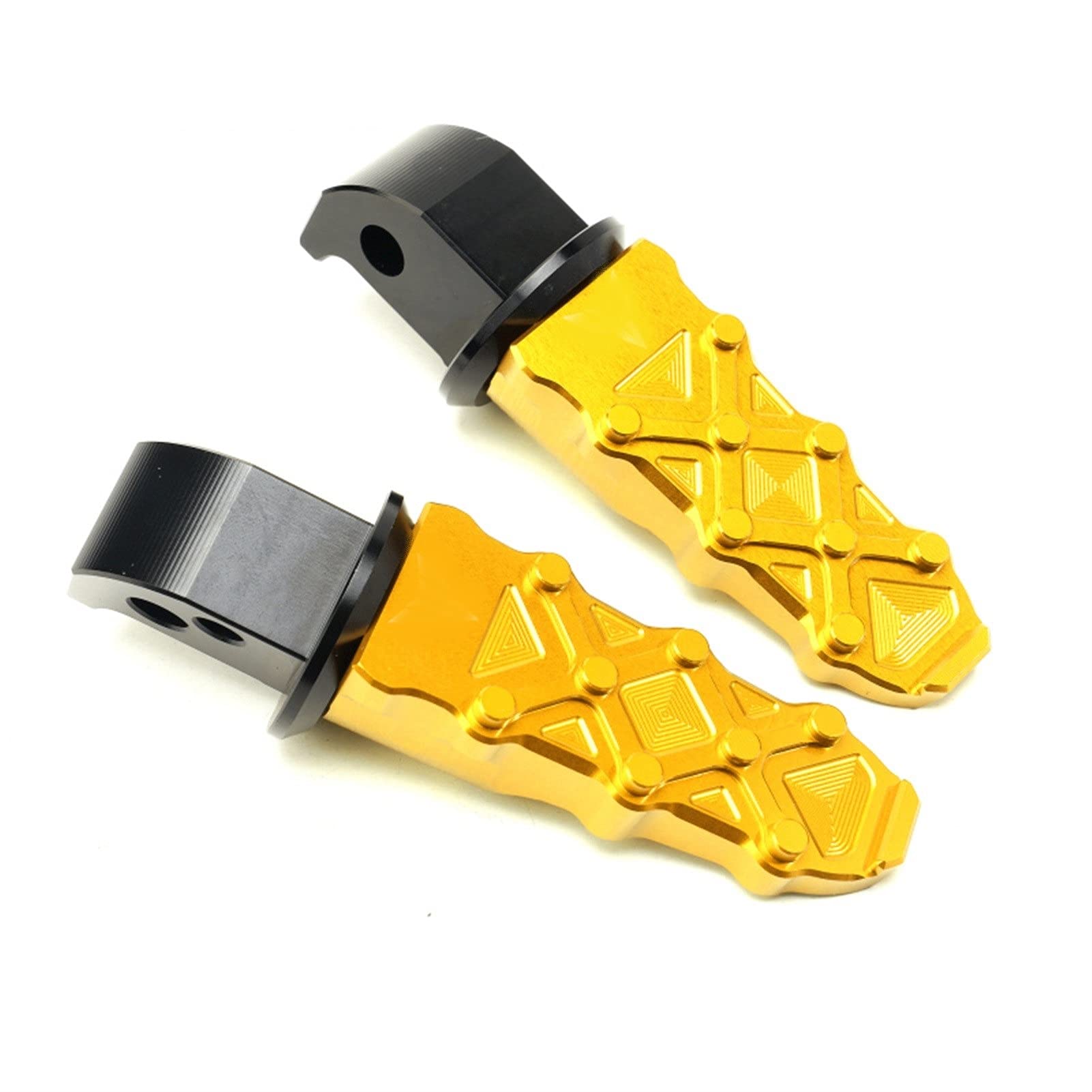 Poggiapiedi Passeggero Posteriore In Alluminio CNC Per Yamaha XMAX 125/250/300/400 – Blu, Antiscivolo