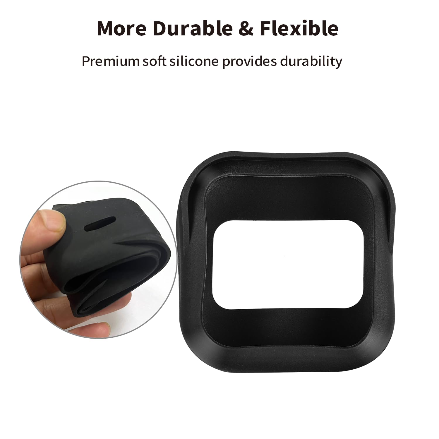 Custodia in silicone per Blink Outdoor 4 (4a generazione), custodia protettiva resistente alle intemperie con tesa per una protezione completa della fotocamera, accessorio per telecamera di sicurezza