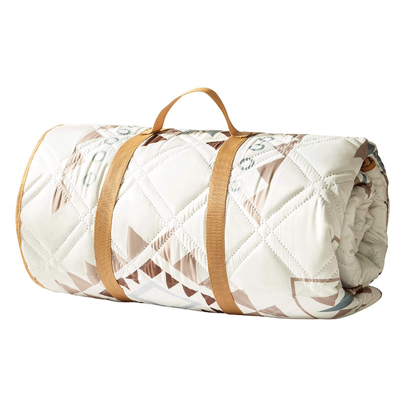 Picknickdecken für draußen, große Campingdecken, wasserdicht, maschinenwaschbar, für unterwegs (Warme Sandfarbe, 200X220CM)