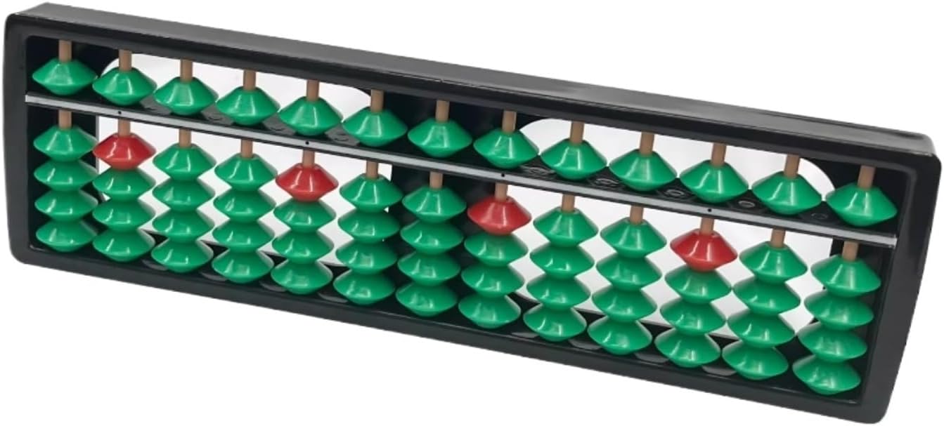 Counting Frame, Abacus Math Educational Tool Counting for Learning Arithmetic Development 13 Column Learning Mathematics Abacus