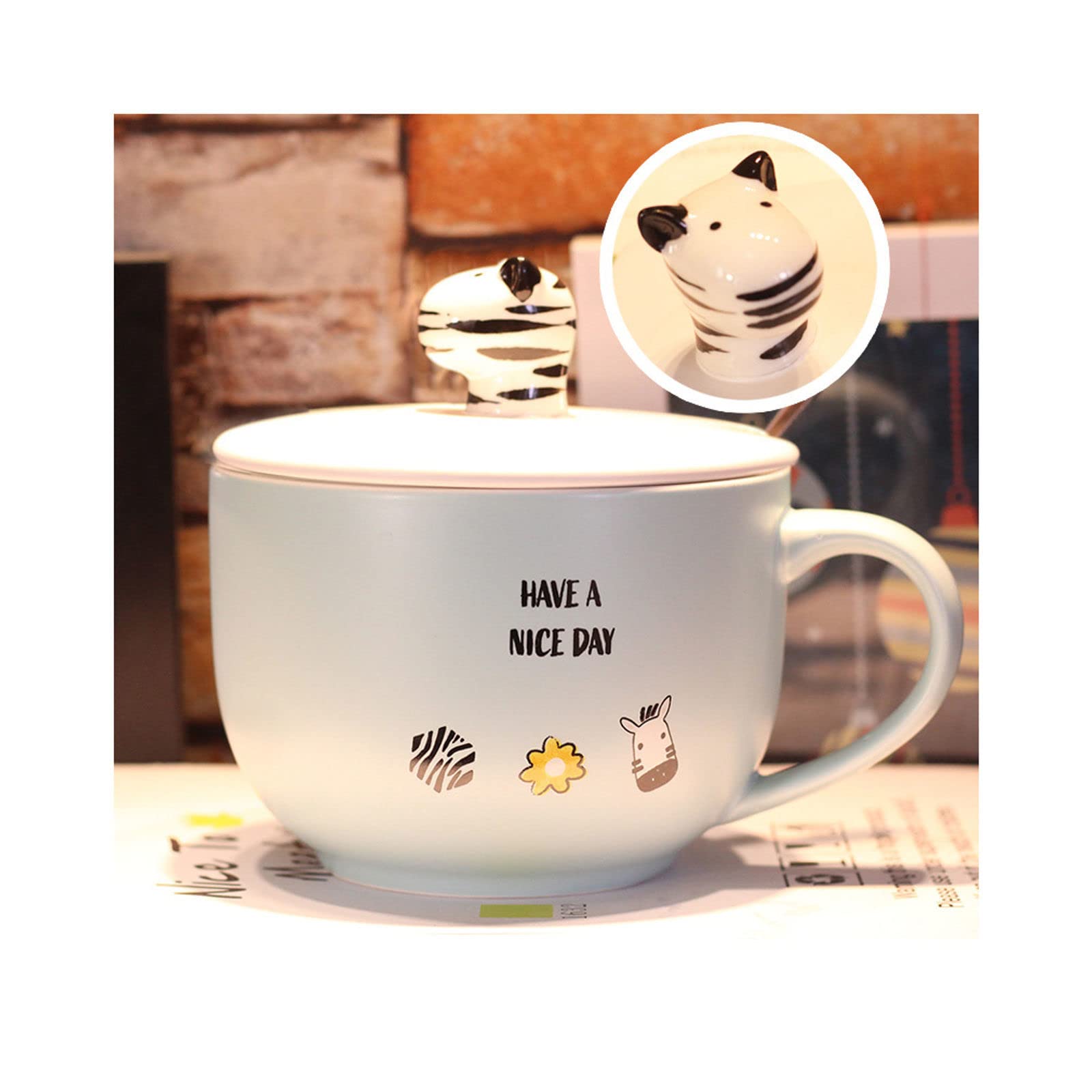 Yi Chen Grande Tasse à Soupe Tasse à Café Avec Anse, 700ml Céramique