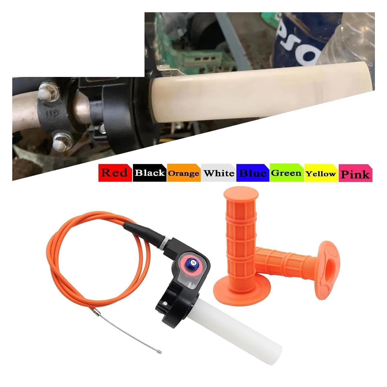 Set Di Manopole E Cavi Universali for Acceleratore Quick Twist Da 22 Mm