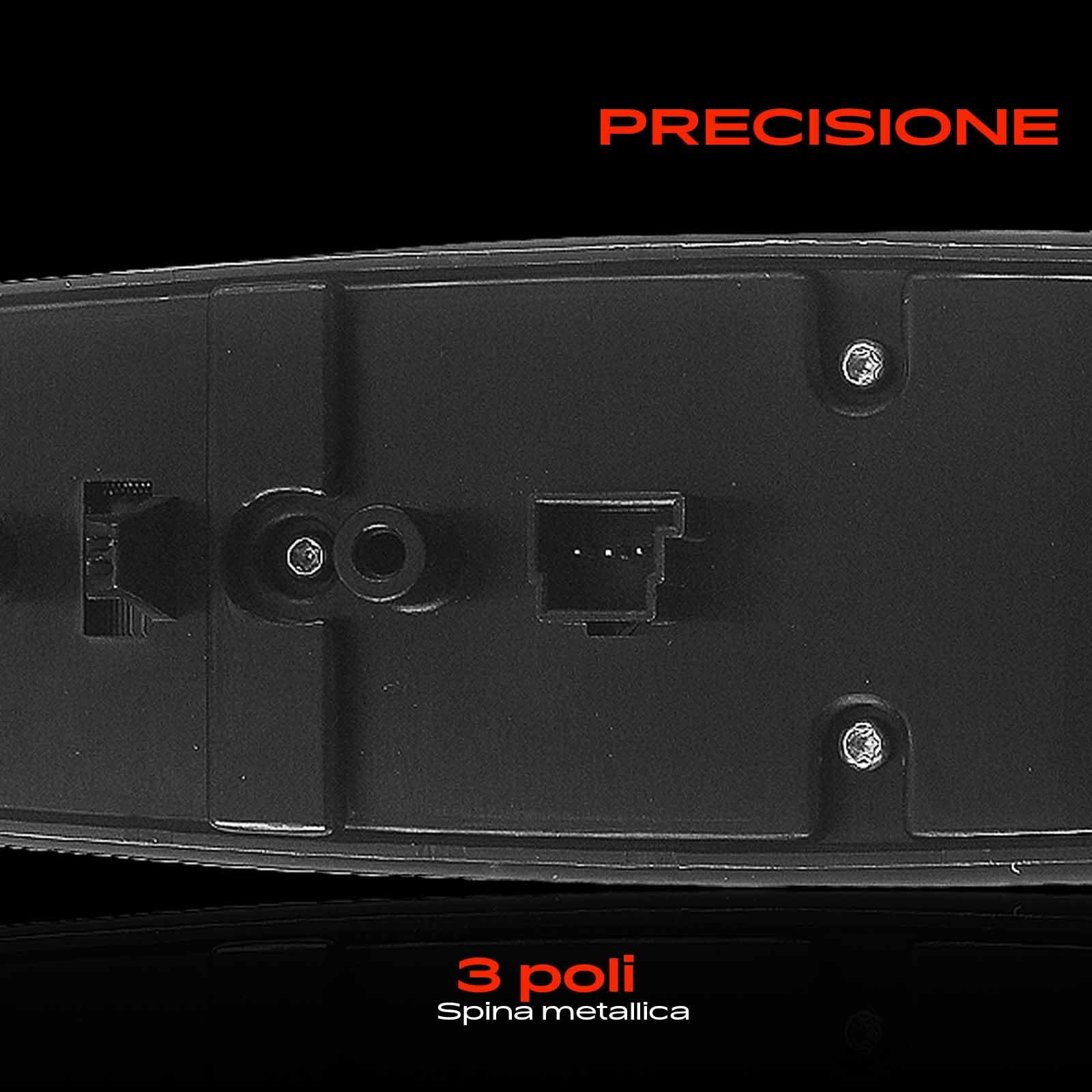 Frankberg Interruttore regolatore alzacristalli anteriore sinistro | A1698206710; Compatibile con: Classe B W245, Classe A W169, Classe M W164, Classe GL X164