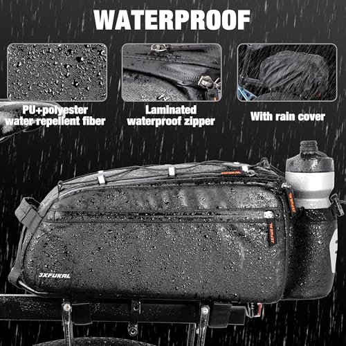 JXFUKAL 13L Supportive Bike Rack Bag