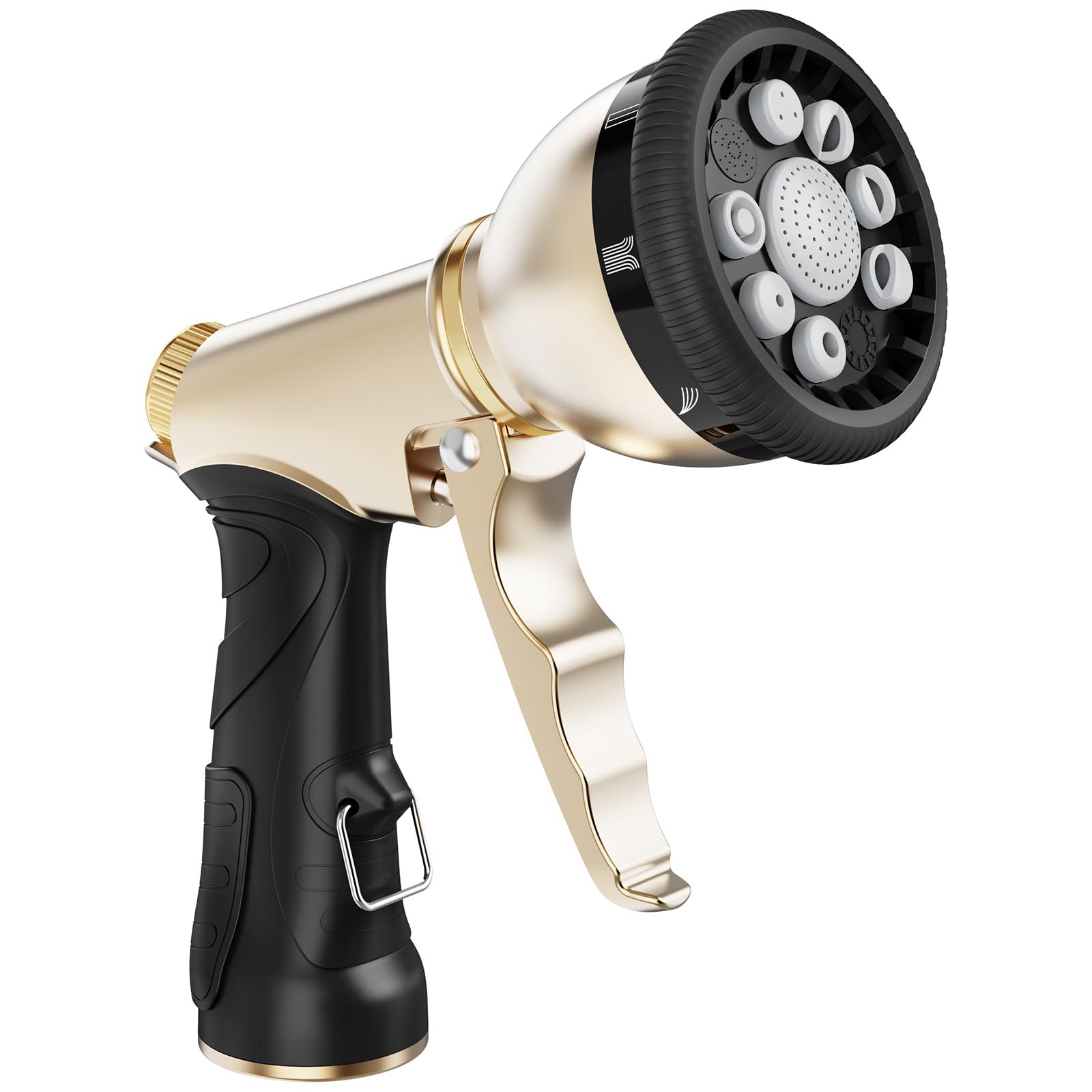 RAINPOINT 9 Pattern Garden Hose Nozzle