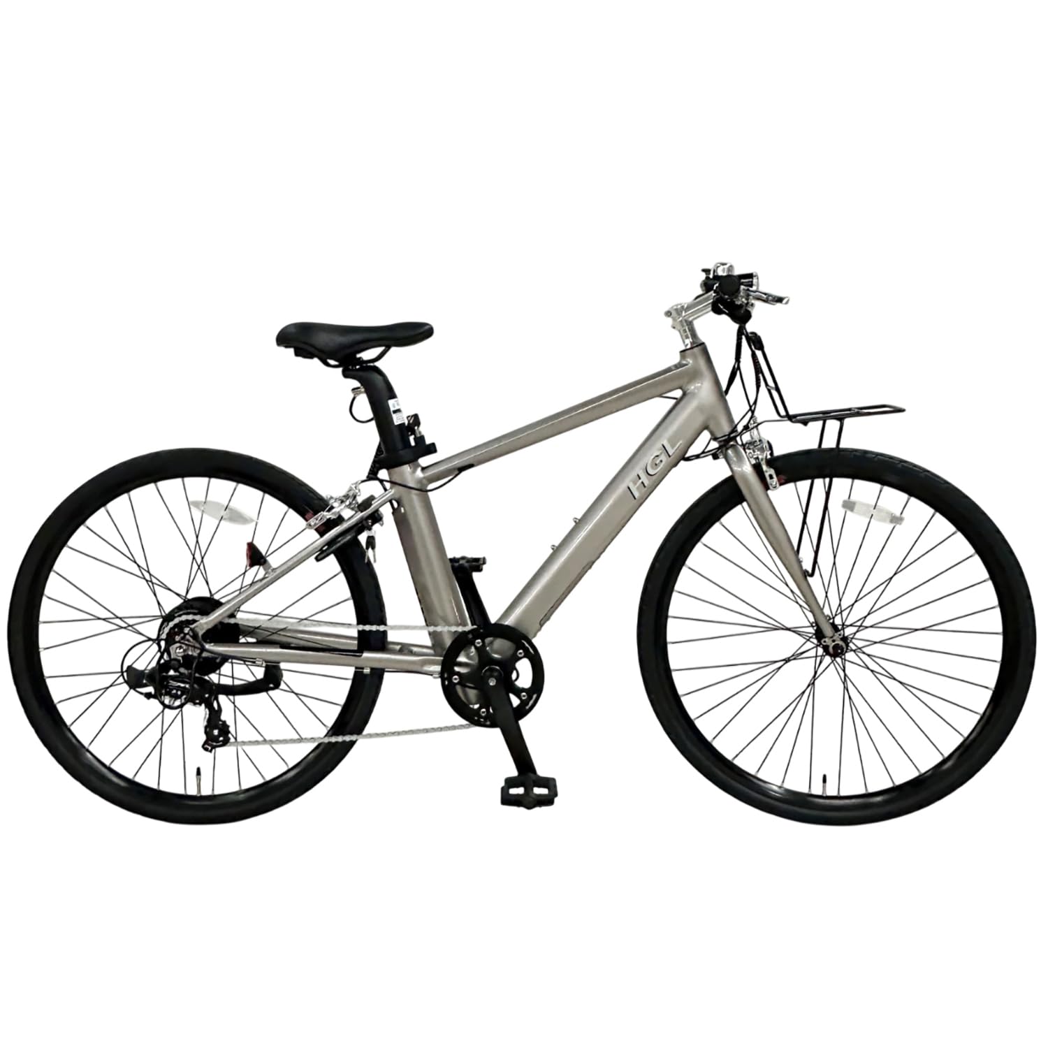 HGL-7008SA 電動アシスト自転車 700C Amazon | HGL 電動アシスト自転車/クロスバイク700C・8SP HGL-7008SA