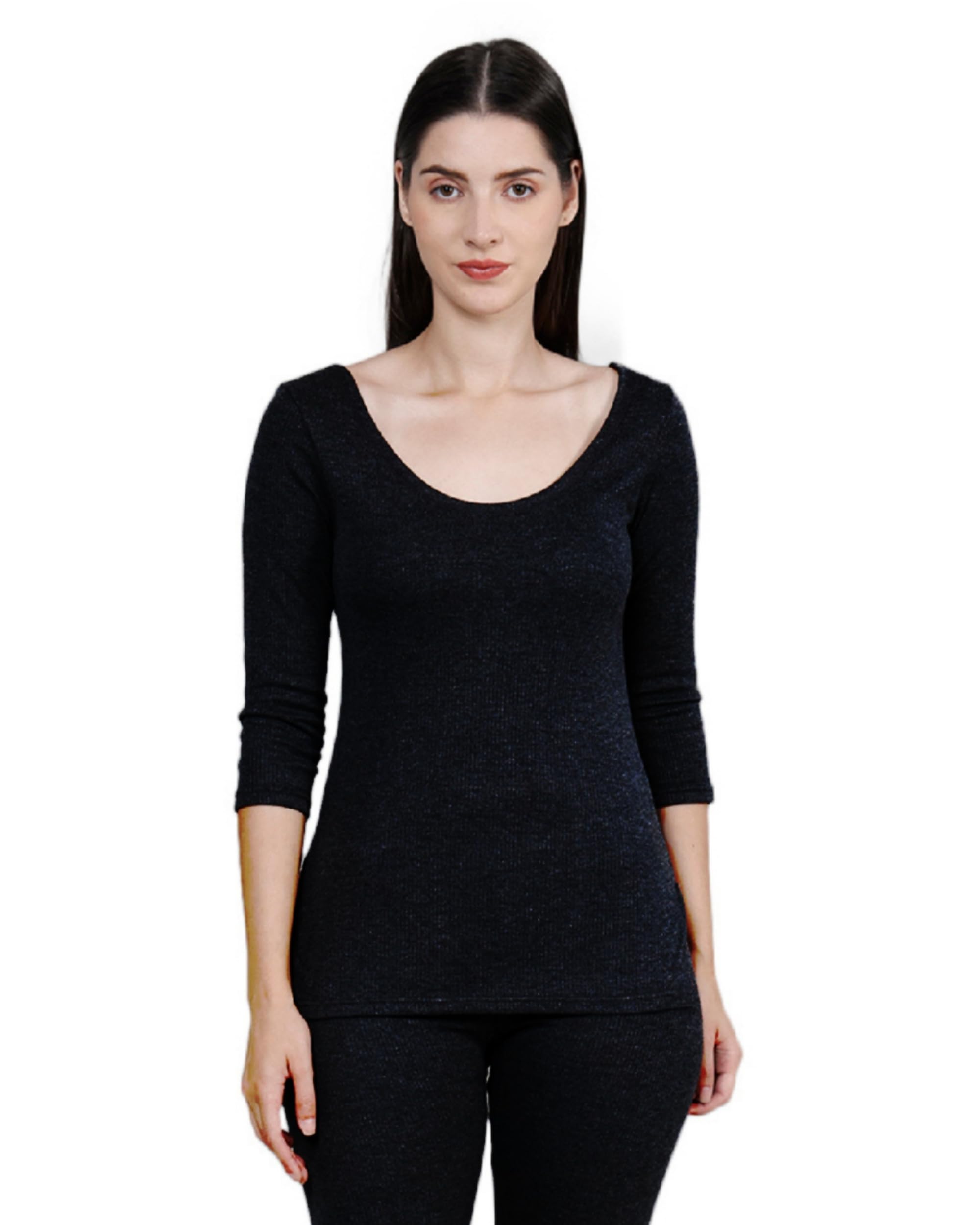 yuneek Womens Winter Wear 3/4th Sleeve Thermal Top-picture-25