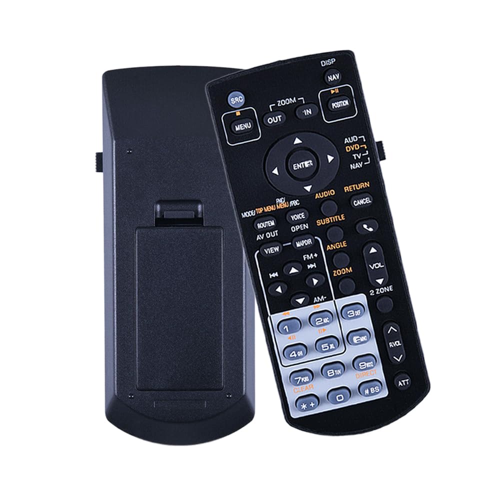 Replacement Remote Control Compatible for Kenwood DDX470 DDX471HD DDX5707S DDX57S DDX9707S DNX9960 DNX9990HD DNX7020 DNX7160 DMX4707S DMX47S DMX5020S