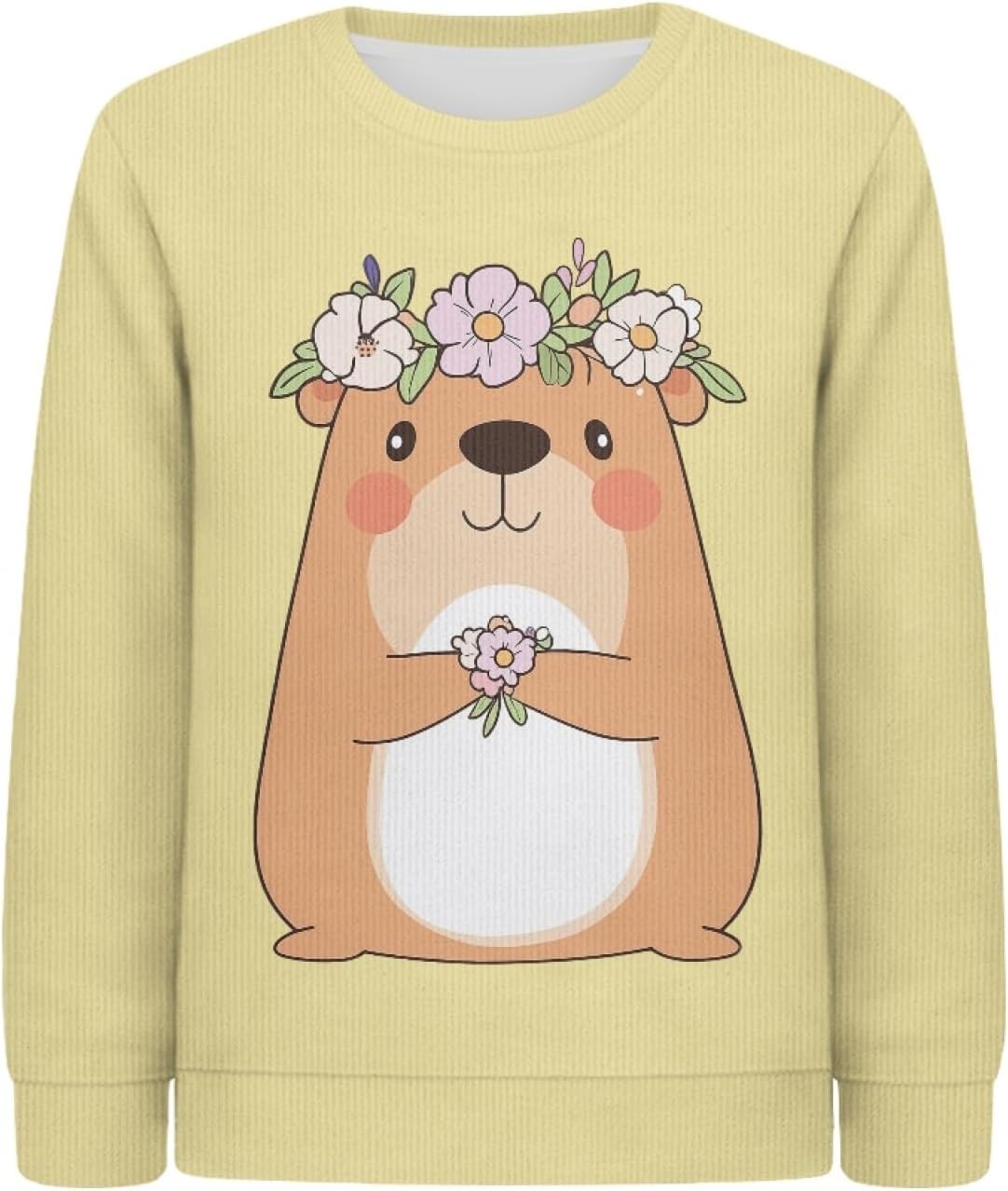 HUIACONG Girls Sweatshirt Kids Children Sweater for Boys