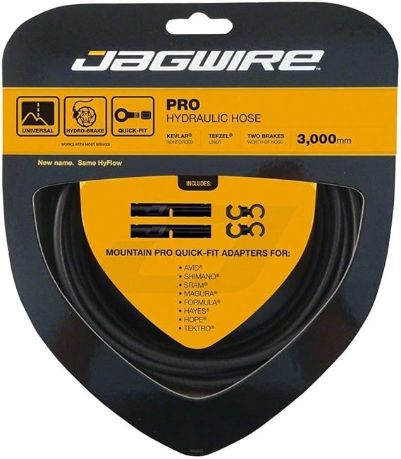 Jagwire Pro Hydraulic Hose Kit BLACK, 3000mm | bike-brake-hoses