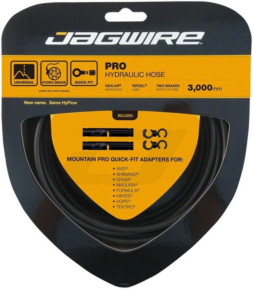 Jagwire Hydraulic Hose Kit Pro Hydraulikschlauch-Set, Schwarz