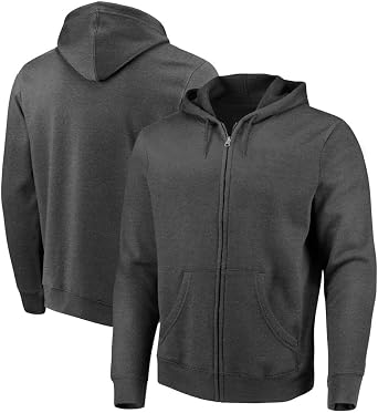 Mens Heavy Weight Zippered Hoodie