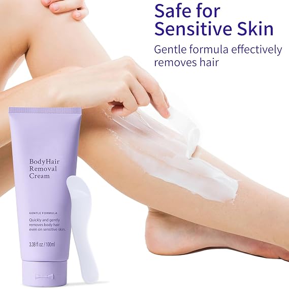 2 PCS Gentle Body Hair Removal Cream for Man & Women, 6.76 Fl Oz, Painless