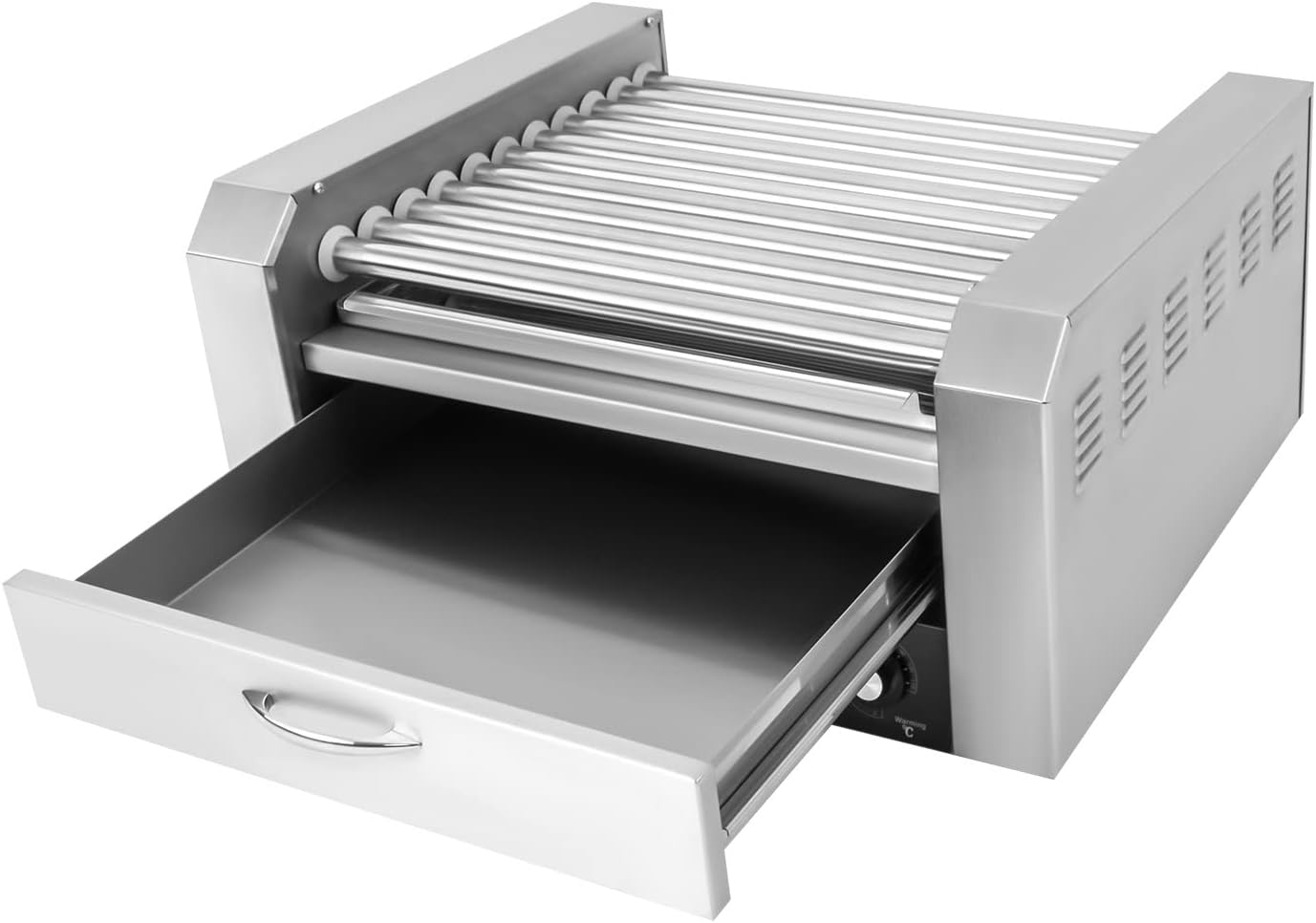 Hot Dog Warmer Roller Grill Cooker Commercial Machine,