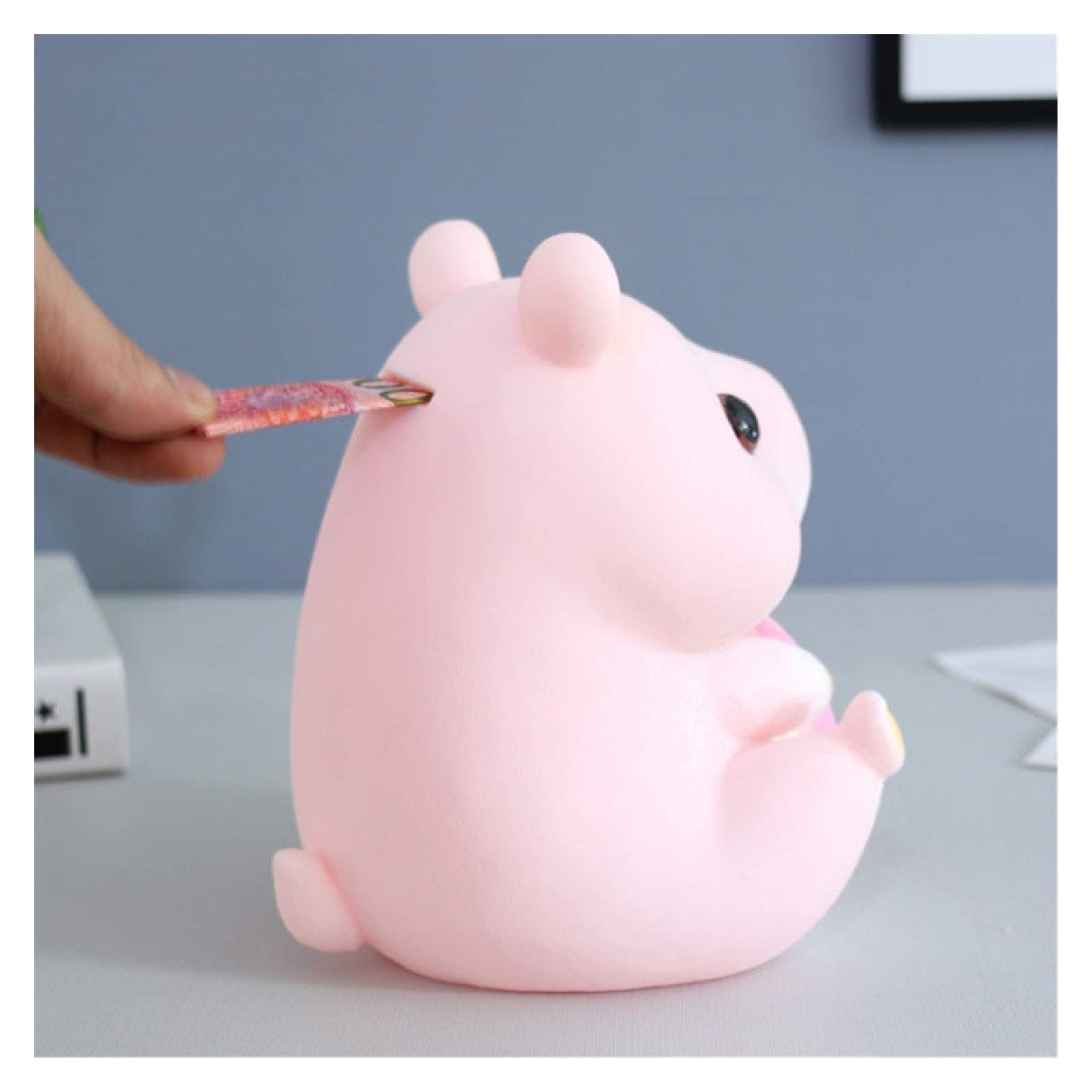 貯金箱、貯金箱、貯金箱 動物の形をした貯金箱、お子様が紙幣や硬貨を保管するためのクリエイティブでパーソナライズされた貯金箱 落下防止  Amazon.co.jp: 貯金箱 ハムスター貯金箱子供の落下防止貯金箱紙幣コインデュアルパーパス貯金箱収納ボックスギフトオーナメント ...