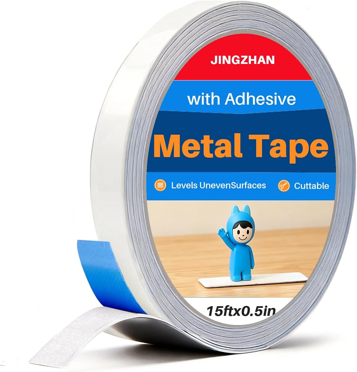 Self Adhesive Metal Tape 0.5 x 15ft