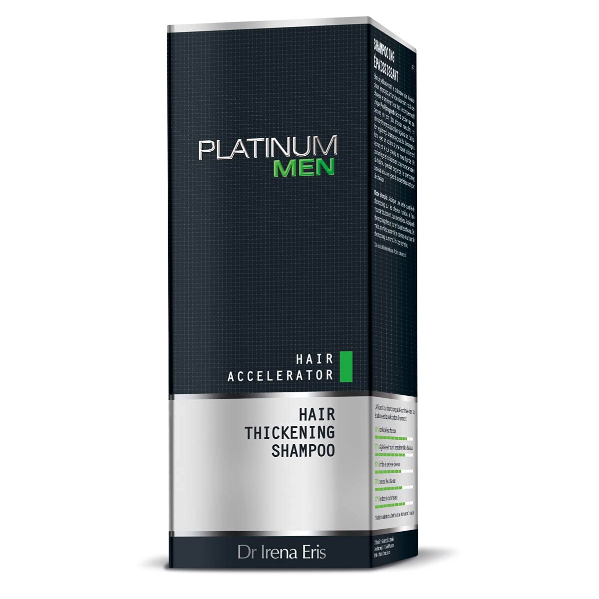 Dr Irena Eris - Platinum Men Hair Accelerator Shampooing pour épaissir les cheveux - 200 ml