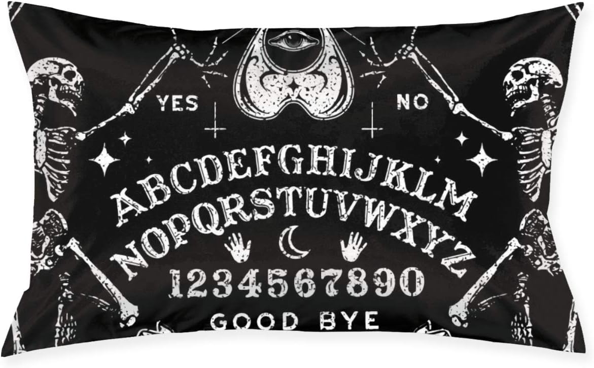 Vintage Magic Ouija Board Family Pillow Covers Cushion Cover Square Throw Pillowcase for Decor Sofa House Bed Wedding 20 X 30 Inch