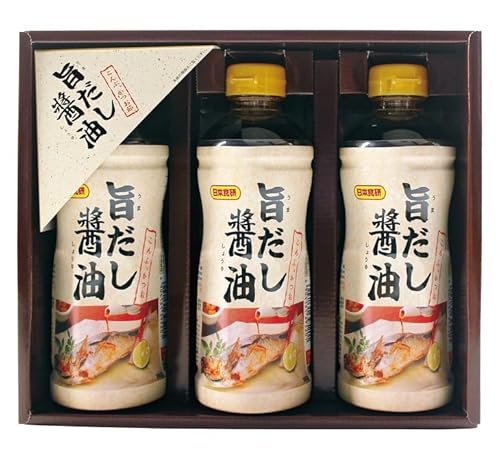 日本食研(株) 旨だし醤油3本入り&エブリデイギフト ※沖縄・離島への配送不可