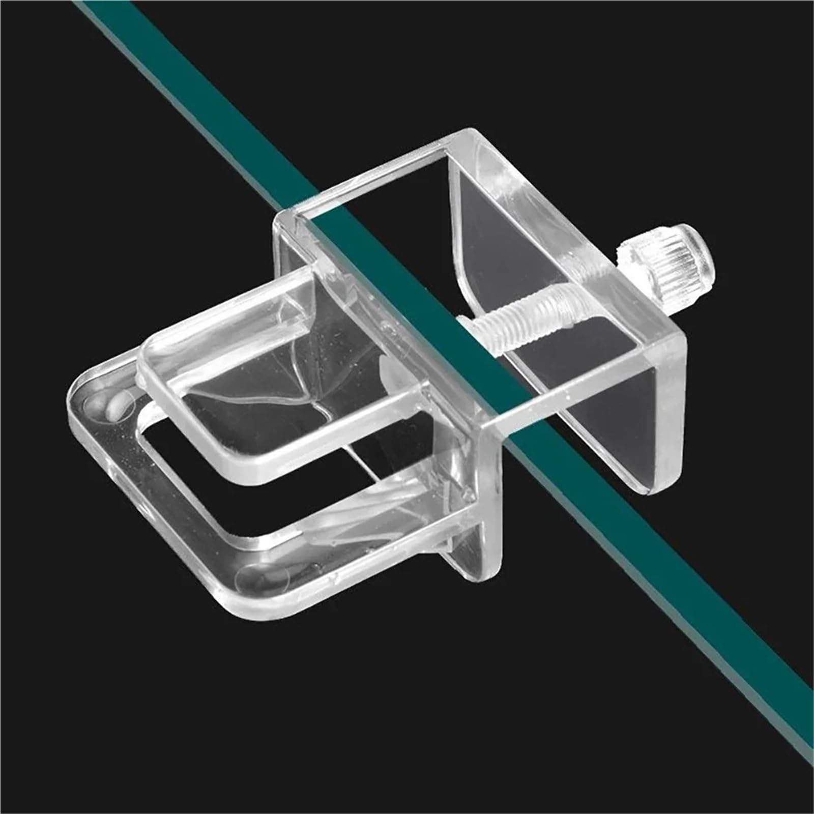 Aquarium-Deckel-Clips, 4 Stück, Anti-Sprung-Abdeckplatte, fester Clip, Acryl, Aquariumplattenhalter, Halterung, Aquarium-Abdeckungsklemme, Zubehör