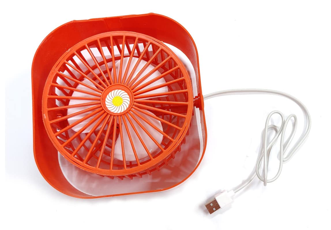 ESPtronics ERH India 5v DC Red USB Portable Small Cooling Fan with Strong Wind, Quiet Mini Personal Fan for Travel, Camping and outdoor activities, Office use etc. (B0C4373XY9) Amazon Price History, Amazon Price Tracker
