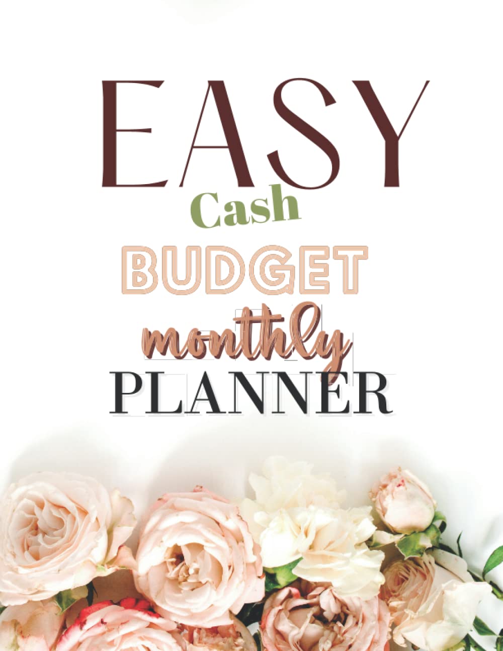 Easy Cash Budget Monthly Planner