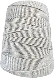 Barbante Eco Brasil 6 fios 1kg 980m Soberano cores a escolha (Cru)