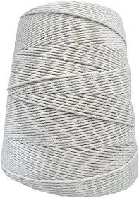 Barbante Eco Brasil 6 fios 1kg 980m Soberano cores a escolha (Cru)