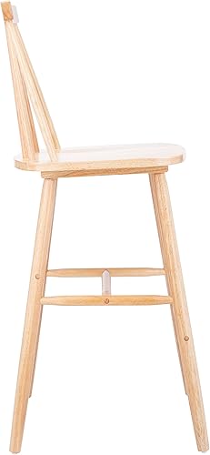 Miniatura 6 de Safavieh Home Collection Beaufort - Taburete de bar natural (30 pulgadas, 2 unidades)