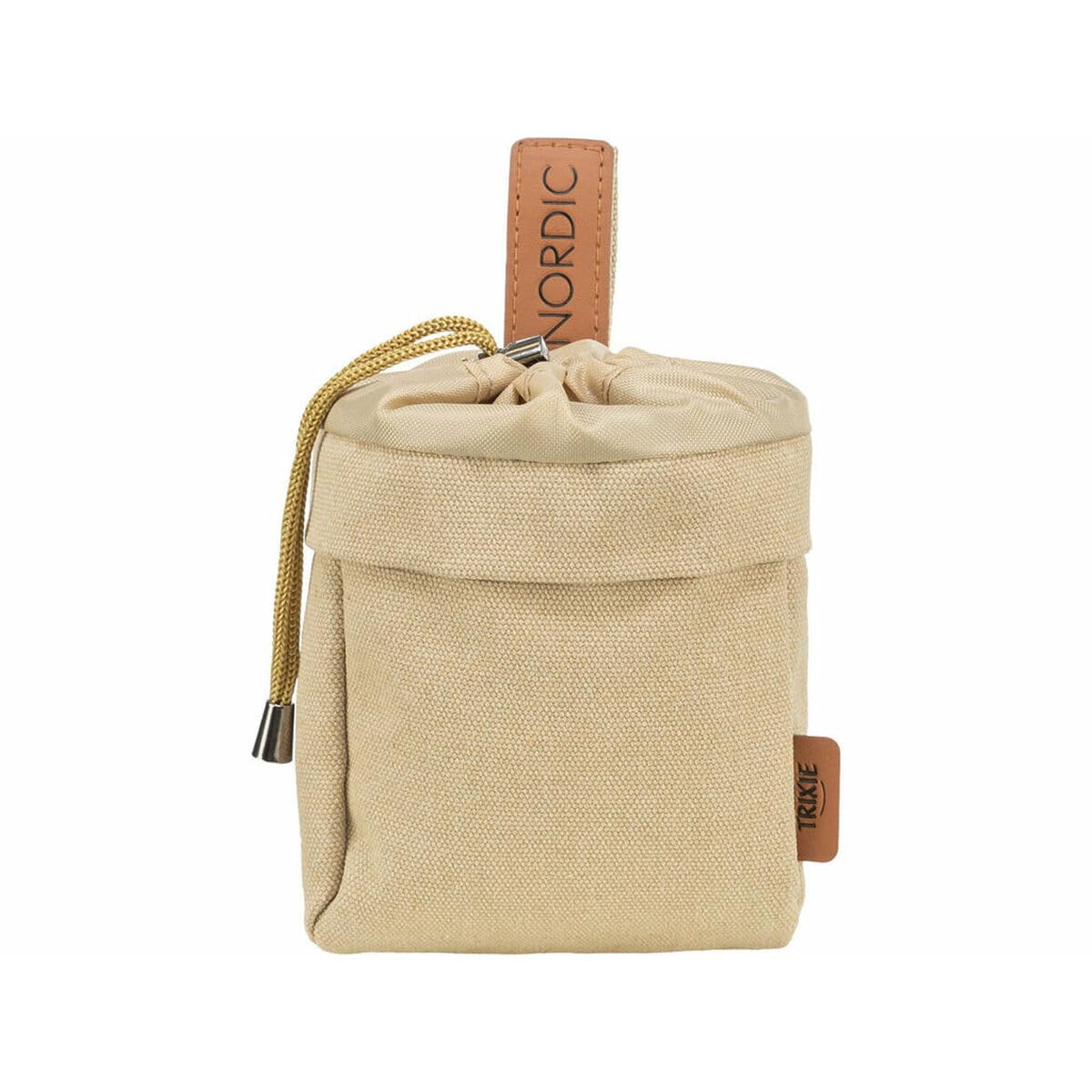 TRIXIE BE Nordic Snack-Tasche, Ø 10 x 14 cm, Sand