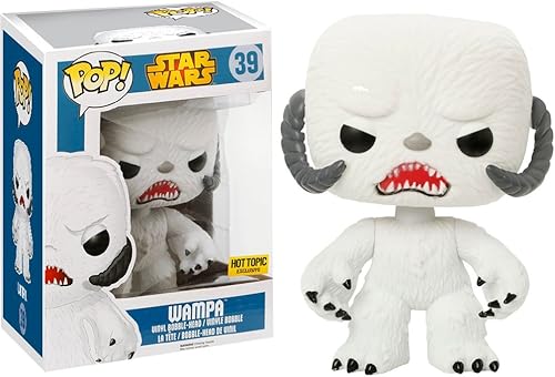 Funko Star Wars Flocked Wampa Pop Vinilo exclusivo de 6 pulgadas