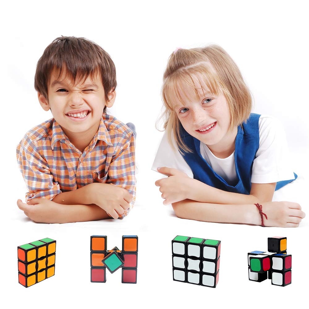 Amazon.com: I-xun 1x3x3 Magic Cube, Sticker 133 Floppy Cube Speed