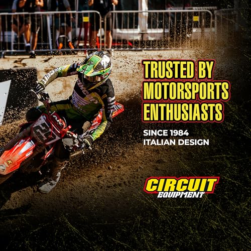 Puños de motocicleta ergonómicos Circuit V negros para adulto unisex 7