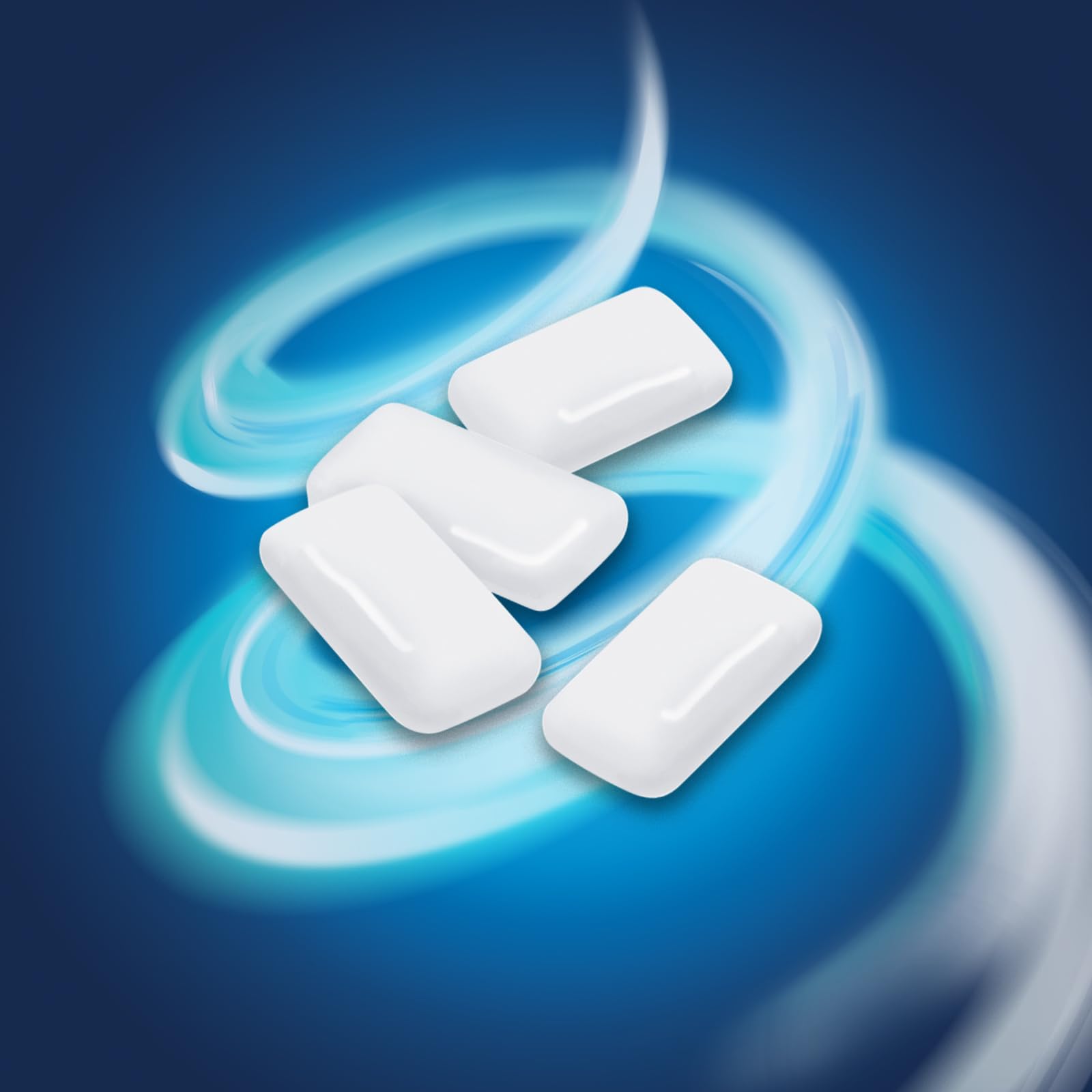 AIRWAVES - Chewing-gum Menthol Extrême sans sucres - Grand format contenant 60 paquets de 10 dragées - 420g