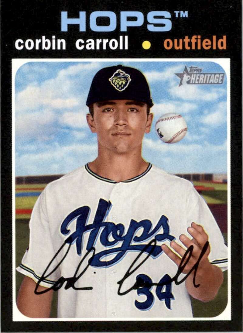Corbin Carroll ボブルヘッド ルーキー・オブ・ザ・イヤー Corbin Carroll 2023 Bowman Chrome #ROYF-1 Rookie of the Year